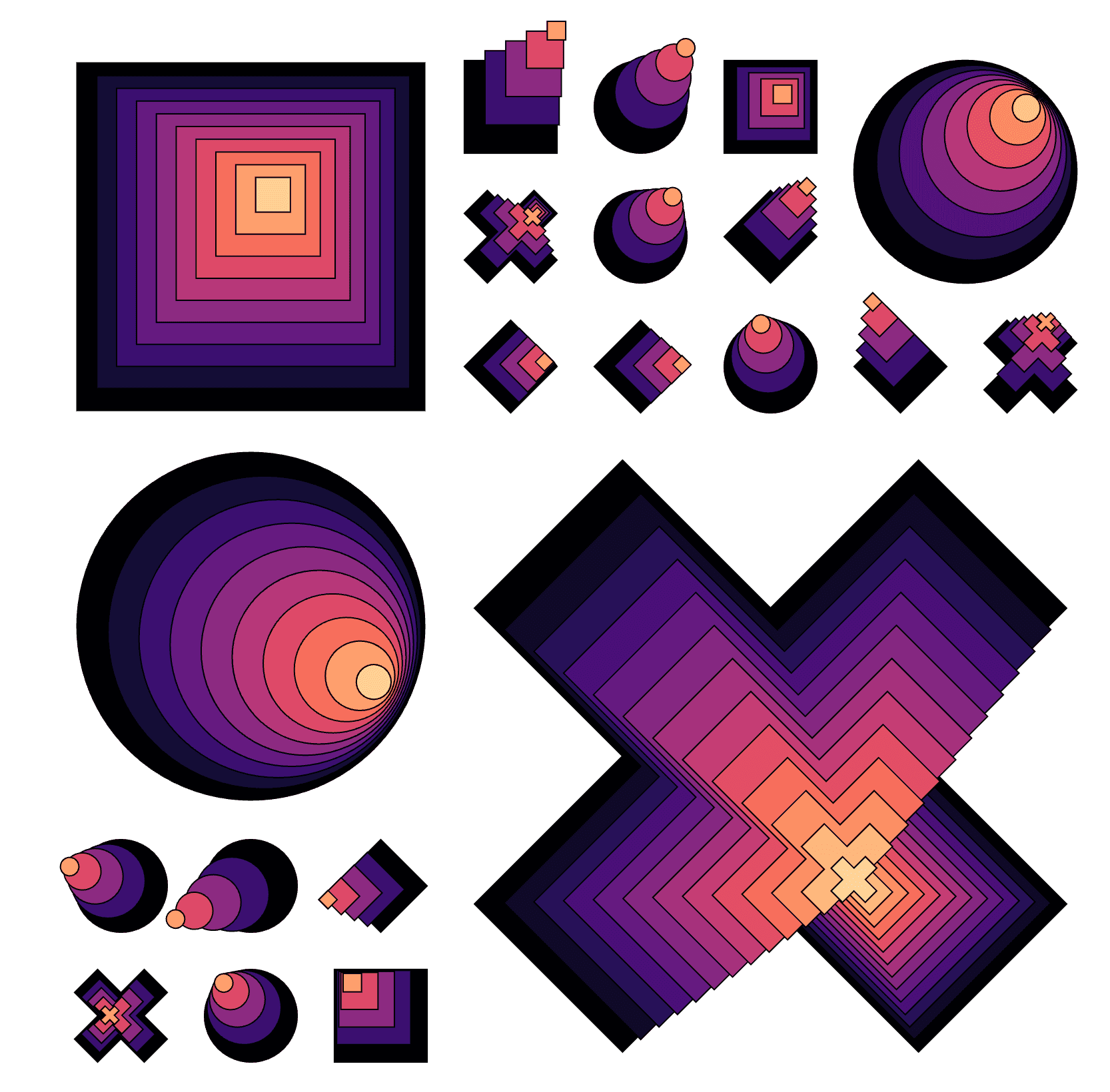 Jiggly Symbols: A City of Symbols