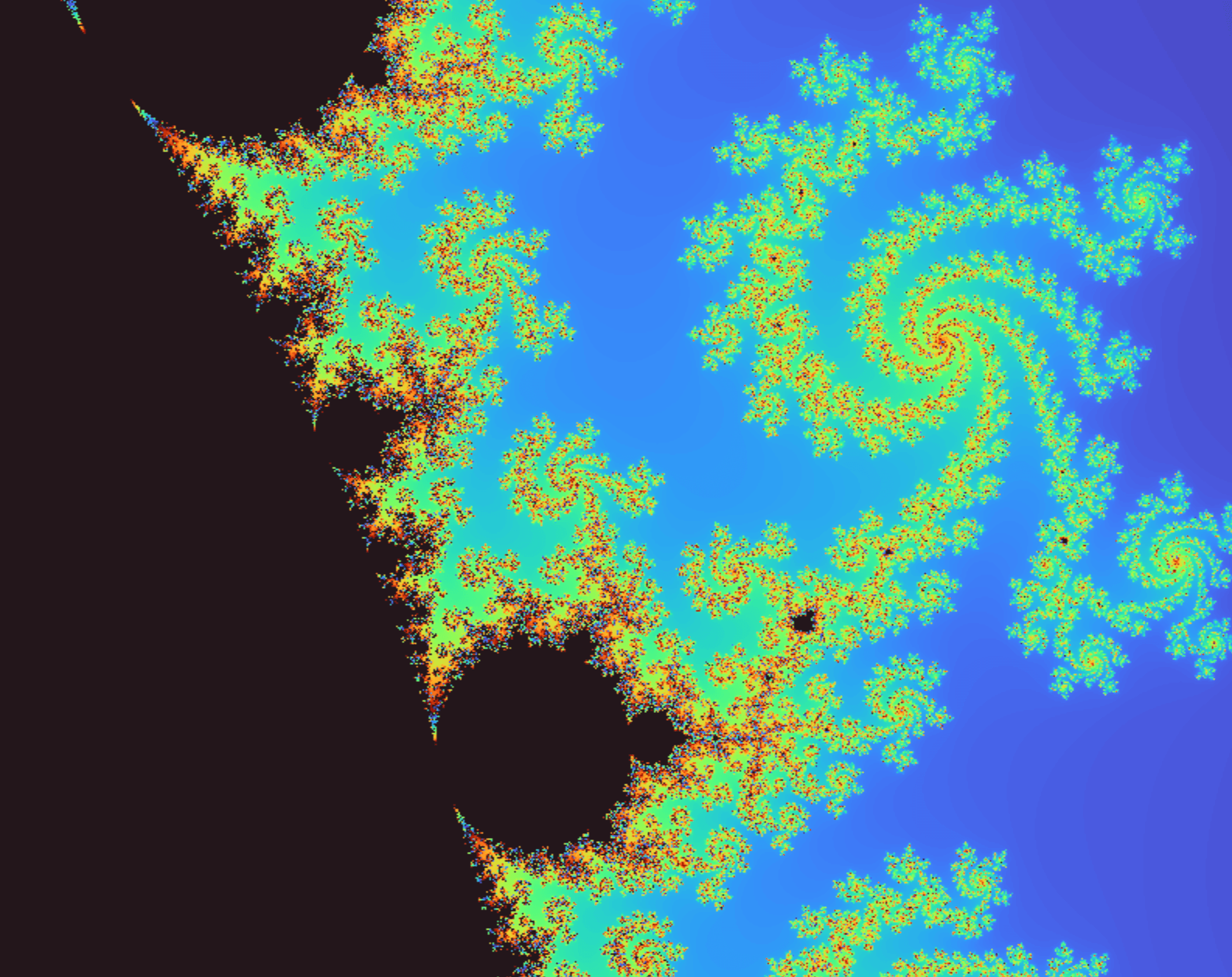 Mandelbrot Set Exploration: Animation, Interaction with Canvas and WebGL