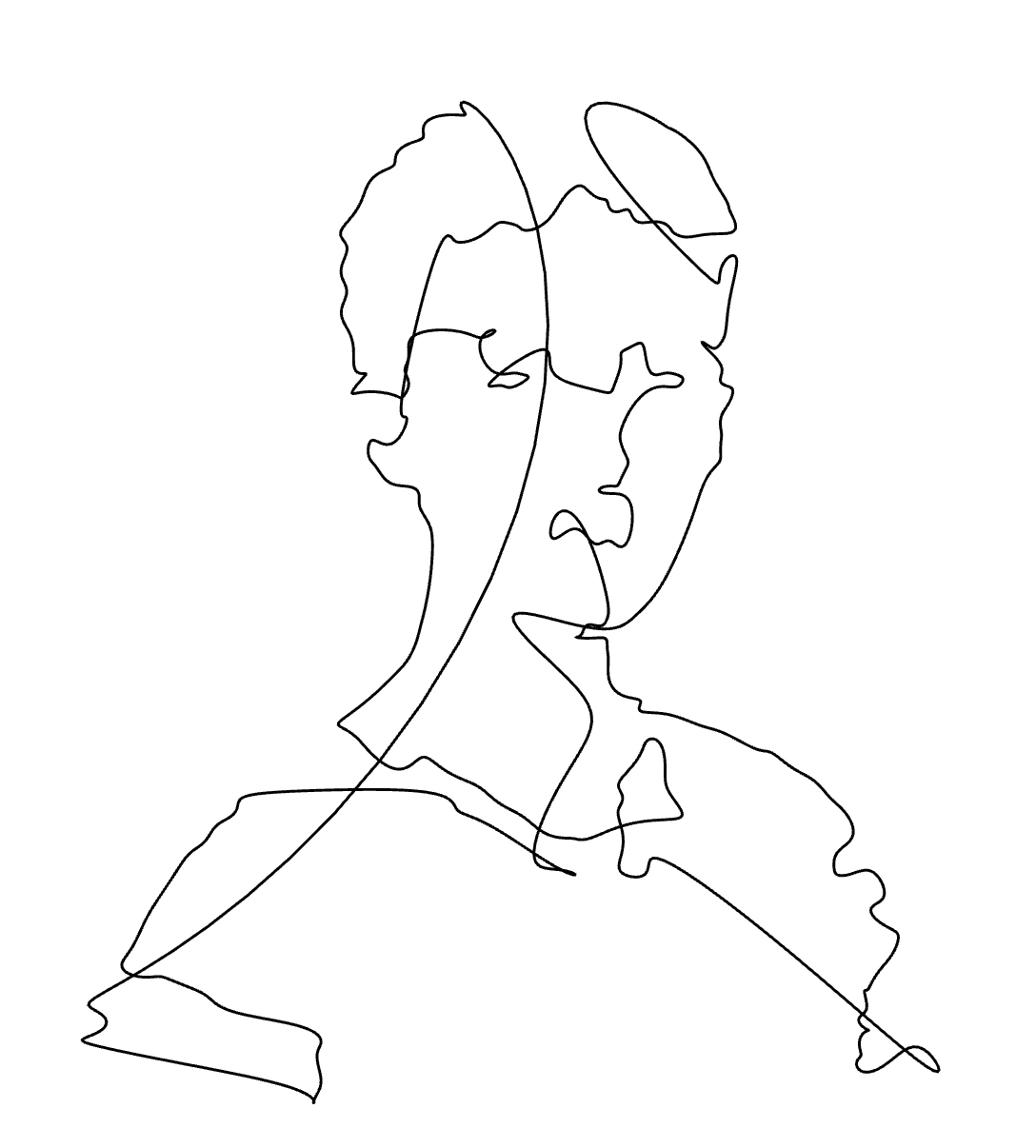 Progressive Self Portrait