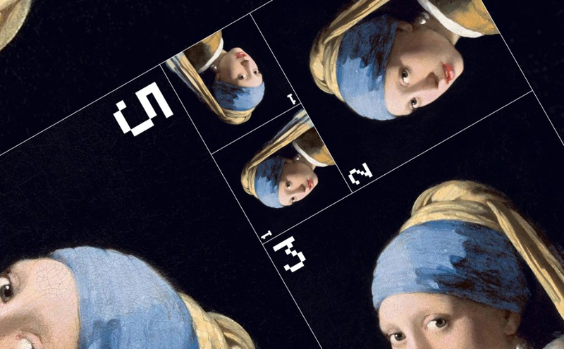 Genuary 26 / 3 - FibonacciGirl With a Pearl Earring