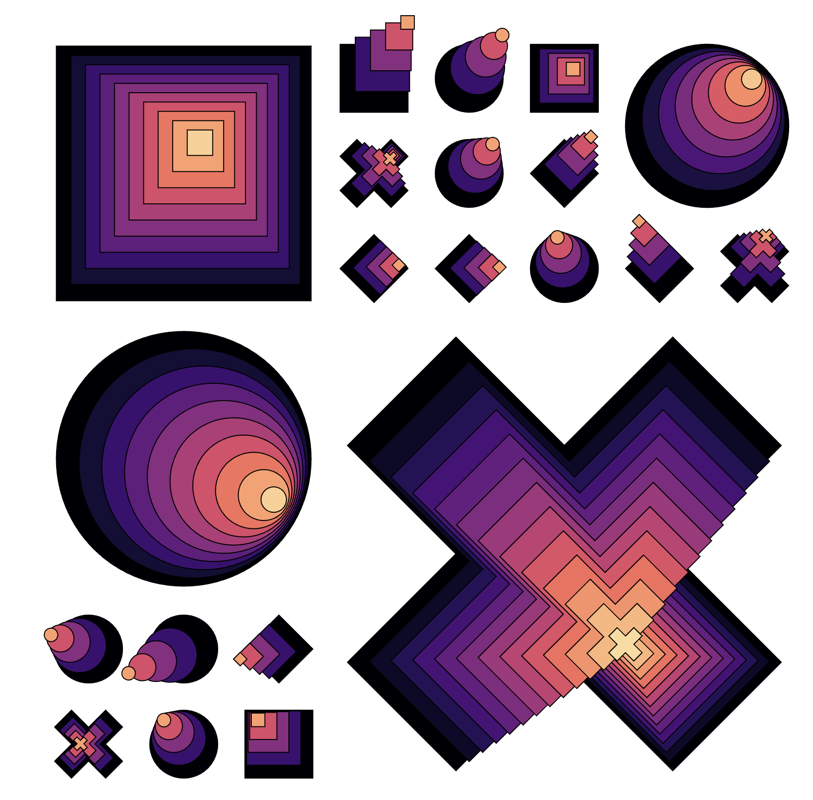 Jiggly Symbols: A City of Symbols