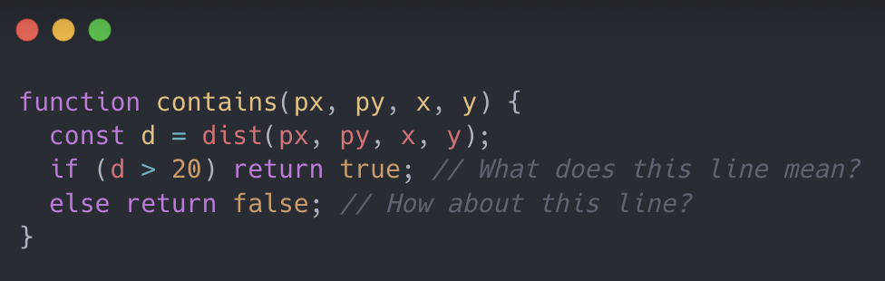 What does 'return' mean in JavaScript?