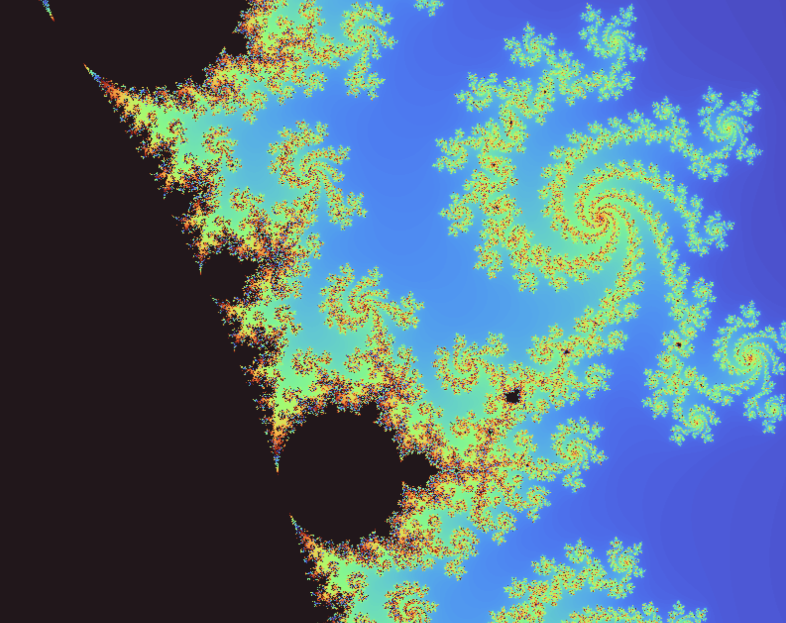 Mandelbrot Set Exploration: Animation, Interaction with Canvas and WebGL